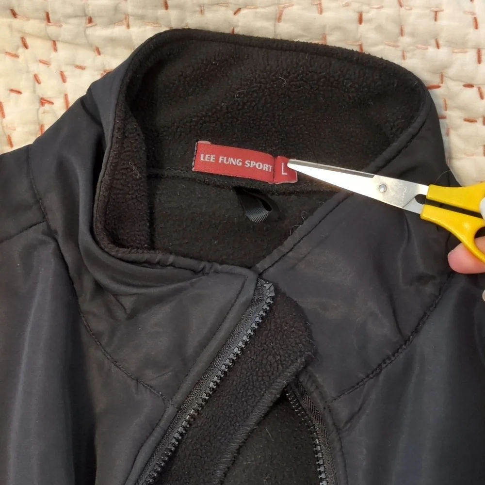 🇮🇹 Vespa Piaggio Fleece Jacket - L - Picture 6 of 11